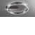 MIRONE WL/PL 52W CCT Nástěnné nebo stropní svítidlo, těleso kov, povrch broušená šedá, dif plast opál, LED 52W, 4160lm, přepín CCT teplá 3000K-neutr 4000K-denní 6000K, Ra80, 230V, IP20, tř.1, rozměry d=575mm, h=80mm.
