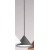 ZVAN HL 12W Závěsné svítidlo, lustr, těleso hliník, povrch černá antracit, dif plast opál, LED 12W, 1509lm, teplá 3000K, Ra80, 230V, IP20, tř.1, rozměry d=190mm, h=130mm, vč závěs kabelu l=3000mm, lze zkr.