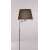 VOLBE FL 1x35W E27 Stojací lampa, 2 nastav. ramena, základna kov, povrch hnědá, stínítko textil hnědá, pro žárovku 1x35W, E27, 230V, IP20, tř.2, rozměry stínítko: d=450mm, h=300mm, lampa: h=1450mm.