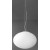 ROUGE HL 2x60W, E27 Závěsné svítidlo, základna kov, povrch bílá, stínítko sklo opál, pro žárovku 2x60W, E27, 230V, IP20, tř.1, rozměry d=400mm, h=300mm, vč závěs kabelu l=1500mm, lze zkr.