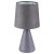 MEMBRANA 1x40W, E14 Stolní lampa, těleso keramika šedá, stínítko textil šedá, pro žárovku 1x40W, E14, 230V, IP20, tř.2, rozměry d=130mm, h=250mm.
