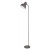 MILAN stojací lampa ŠEDÁ Stojací lampa, těleso kov, povrch šedá, pro žárovku 1x25W, E27, 230V, IP20, tř.1. rozměry d=300mm, h=1600mm, spínač na kabelu