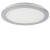 ALLESANDRIA LED 18W R Stropní přisazené svítidlo, nastavitelný směs svícení, těleso kov, povrch chrom, difuzor plast křišťál, LED 18W, 1200lm, teplá 3000K, 230V, IP44, tř.1. rozměry d=300mm.