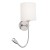 NUNAK ROUND 1x40W E27 A LED 1x3W