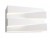 MOLIS 18W Nástěnné svítidlo, základna kov, povrch bílá mat, dif plast opál, LED 18W, teplá 3000K, 1437lm, Ra90, 230V, IP20, tř.1, rozměry 200x123x90mm, svítí nahoru/dolů.