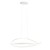 BRUGE HL 38W STEP Závěsné svítidlo, základna hliník, povrch bílá, dif plast opál, LED 38W, 2660lm, teplá 3000K, stmív. STEP, 230V, IP20, tř.2, rozměry 1070x450x250mm, vč. závěs. lanka l=1250mm, lze zkrátit.