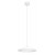 CIRCULUM HL 27W TRIAC Závěsné svítidlo, těleso hliník, povrch bílá, difuzor plast opál, LED 27W, 2416lm, stmívatelné TRIAC, Ra80, 230V, IP20, rozměry d=400mm, h=220mm, vč závěs kabelu l=3000mm, lze zkrátit.