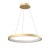 VENOSA HL 50W, STEP, CCT Závěsné svítidlo, těleso hliník, povrch zlatá, LED 50W, 2860lm-2892lm, přepín. CCT teplá 3000K-neutr 4000K, stmív. STEP, Ra90, 230V, IP20, tř.2, rozměry d=580mm, vč závěs lanka l=1500mm, lze zkr.