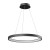 VENOSA HL 50W, STEP, CCT Závěsné svítidlo, těleso hliník, povrch černá, LED 50W, 2860lm-2892lm, přepín. CCT teplá 3000K-neutr 4000K, stmív. STEP, Ra90, 230V, IP20, tř.2, rozměry d=580mm, vč závěs lanka l=1500mm, lze zkr.