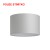 DIONE 40/25 Stínítko, materiál textil povrch světle šedá/bílá, pro žárovku max 23W, d=400mm, h=250mm