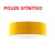 DIONE 60/19 Stínítko, materiál textil povrch vnější oranžová/ vnitřní bílá, pro žárovku max 23W, d=600mm, h=190mm