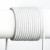 KABEL TŘIŽÍLOVÝ FLEXI 3x7,5mm Třižílový kabel s textilním úpletem pro napájení svítidel, barva bílá, 3x0,75mm, rozměry d=6,6mm, lze dodat v celku max l=25m, cena/1m