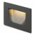 BERMUN IN WALL Vestavné venkovní svítidlo do stěny, těleso kov, povrch šedočerná antracit, difuzor plast mat, LED 1x3W, teplá 3000K, 76lm, Ra80, 230V, IP54, tř.1. rozměry 107x70x2mm