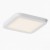 GREHAM IN SQUARE Stropní, podhledové svítidlo čtvercové, základna kov, rámeček bílá, difuzor plast opál, LED 1x6W, teplá 3000K, 540lm, Ra80, 230V, IP20, tř.2. rozměry 90x90x9mm