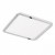 GREHAM IN Stropní, podhledové svítidlo, základna kov, rámeček bílá, difuzor plast opál, LED 1x18W, teplá 3000K, 1620lm, Ra80, 230V, IP20, tř.2. rozměry d=175mm h=9mm