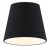 RUNDMA Stínítko pro stolní lampu, nebo nebo vytvoření lustru, drátěná kostra, stínítko textil, barva černá, pro svítidla max 28W, rozměry d=180mm h=150mm