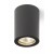 AUB Stropní bodové svítidlo, těleso kov, povrch černá, pro žárovku 1x35W, GU10, 230V, IP54, d=65mm, h=88mm