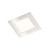 DORMA vestavné Q NIKL MAT 84x84mm Stropní vestavné svítidlo, těleso hliník, povrch nikl mat, difuzor plast opál mat, LED 3W, teplá 3000K, 300m/cca 15W žár, 230V, trafo na kabelu, IP20, tř.1, 85x85mm, h=40mm