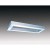 Závěsné svítidlo obdélníkové, těleso hliníkový profil, povrch elox šedostříbrná, difuzor plast prismatický, pro zářivku 8W, 28W, 35W, 54W, 80W, G5, 230V, IP20, rozměry dle typu, lankový závěs l=800mm lze zkrátit, svítí dolů