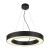 ELAGOR RING 60 LED 7x3000K Závěsné svítidlo, těleso hliník, povrch černá, difuzor plast, LED 7x35W, teplá 3000K, 230V, rozměry d=600mm h=80mm, vč. závěsného kabelu 1540mm, lze zkrátit