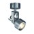 CASTORE SPOT 1x50W GU10 Stropní svítidlo, základna hliník, povrch česaný hliník, pro žárovku 1x50W, GU10 ES50, 230V, IP20, tř.1, d=60mm, h=130mm