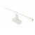 JULIOS 12W Nástěnné svítidlo, nastavitelný směr svícení, těleso plast bílá mat, difuzor plast opál, LED 12W, neutrální 4000K, 957lm, 230V, IP20, tř.1, rozměry 595x60x155mm.