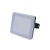 Venkovní svítidlo, reflektor plochý, nastav. směr svícení, těleso hliník, povrch černá, difuzor sklo opál, LED 10W/20W/30W/50W, neutrální 4000K, Ra80, 230V, IP65, rozměry dle typu.