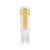 LED žárovka G9 4,5W/400lm LED žárovka, těleso plast bílá, krycí plast transparentní, LED 4,5W, teplá 3000K, 400lm, Ra80, G9, 230V, rozměry d=16mm, h=61mm