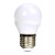 LED žárovka E27 MINIGLOBE d=45mm Světelný zdroj LED žárovka, základna kov, difuzor plast opál, LED 6W, 510lm, E27,  denní 6000K, střední životnost 35.000h, rozměry d=45mm, l=82mm
