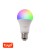 LED 9W, E27, CCT, RGB, WiFi Světelný zdroj, žárovka LED 10W, E27, pomocí app v telefonu Tuya WiFi, lze nastavit teplotu CCT teplá 2700K - denní 6000K, stmívat, RGB, vyp/zap vyzař úhel 240°, Ra80, 230V, d=60mm, l=125mm.