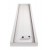MR04 - Rám pro LED panel 120x30 Montážní rám pro přisazenou instalaci LED panelů 295x1195mm, materiál hliník, povrch bílá, rozměry 300x1200x65mm, DIY šroubovací, rozložený.