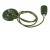 Závěsný kabel s objímkou, těleso keramika bílá/zelená/červená/černá/modrá/hnědá, pro žárovku 1x8W, E27. 230V, IP20, rozměry d=46mm, h=60mm, vč závěs kabelu l=1300mm lze zkrátit.