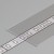 Difuzor nasouvací Nasouvací difuzor k profilu pro LED pásky, materiál polykarbonát PC, povrch čirá, propustnost 93%, rozměry 0,8x35,2mm, l=2000mm