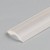STAIRS HRANA Hrana profilu pro LED pásky, protiskluzová, materiál ABS, povrch černá, rozměry l=2000mm