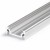 CHENO PROFIL 20x8mm Přisazený, stropní profil pro LED pásky, materiál hliník, povrch surový, max šířka LED pásků w=10mm, rozměry 20x8mm, l=4000mm