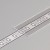 Difuzor nasouvací STŘEDNÍ Nasouvací difuzor k profilu pro LED pásky, materiál polykarbonát PC/PP, povrch čirá, propustnost 93%, rozměry 19,2x0,8mm, l=2000mm