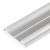 PIA PROFIL 20x3mm Přisazený profil pro LED pásky, materiál hliník, povrch surový, max šířka LED pásků w=12mm, rozměry 20x3,3mm, l=2000mm