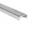 PROFE držák 20,6x6,6 Držák profilu pro LED pásky, přisazený, materiál hliník, povrch surový, rozměry 20,6x6,6mm, délka l=2000mm.