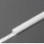 DNC1 8,2x6,9mm Nasouvací difuzor k profilu pro LED pásky, materiál plast PMMA, povrch opál, propustnost 70%, rozměry 8,2x6,9mm, délka l=2000mm.