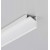 SANAO profil 15,2x16,1 Rohový profil pro LED pásky, sklon 60°, nebo 30°, materiál hliník, povrch bílý, max šířka LED pásků w=10mm, rozměry 15,2x16,1mm, délka l=2000mm.