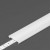 DNA C6 21,6x4,6 Nacvakávací difuzor k profilu pro LED pásky, materiál plast PMMA, povrch opál, rozměry 21,6x4,6mm, délka l=2000mm.