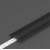 DNA C6 21,6x4,6 Nacvakávací difuzor k profilu pro LED pásky, materiál plast PMMA, povrch černý, rozměry 21,6x4,6mm, délka l=2000mm.