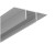 MARYO 52x14mm Vestavný, podhledový, bezrámečkový profil do sádrokartonu, pro LED pásky, materiál hliník, povrch elox šedostříbrný, max šířka LED pásků w=14mm, rozměry 52x14mm, délka l=2000mm, horní montáž do SDK