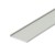 NUPHAR KRYT PRO profil 09 Kryt pro profil, materiál hliník, povrch elox šedostříbrný mat, rozměry 33,4x3mm, l=2000mm