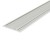 NUPHAR KRYT PRO profil 10 Kryt pro profil, materiál hliník, povrch elox šedostříbrný mat, rozměry 29,1x3,9mm, l=2000mm