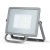 30W slim Světlomet, venkovní reflektor, těleso hliník, povrch šedá, krycí sklo čiré, LED 30W, 2400lm, teplá 3000K, Ra80, 230V, IP65, IK05, rozměry 178x28x152mm