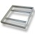 MR122 Montážní rám 60x60 VÝPRODEJ Montážní rám, pro stropní instalaci LED panelů, materiál hliník, povrch bílá, rozměr rámu 603x603x50mm, dodáván v celku