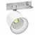 ARANA B LED 12W-42W Bodové kolejnicové svítidlo, těleso hliník, bílá, LED  12-42W 4500lm, neutrální 4000K, vyzař úhel 36°, 60° výměnný reflektor součástí, Ra90, 230V, IP20, 100x96x130mm, vč 3F adaptéru NORDIC ALUMINIUM