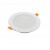 FUGA R 12W, IP44 Stropní podhledové svítidlo, kruhové, těleso plast bílá, difuzor plast opál, LED panel 12W, 1500lm, denní 6000K, vyzař úhel 110°, 230V, do koupelny IP44, tř.2, rozměry d=145mm, h=34mm.
