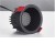 HC03, LED 15W, CCT, TUYA Podhledové svítidlo, hliník, rámeček černá, komínek černá, LED 15W, 1800lm, TUYA Zigbee, stmívatelné, nast teplota CCT teplá 3000K - denní 6000K, Honeycomb UGR<19, Ra80, 230V, IP20, d=105mm, h=77mm